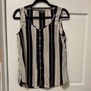 Silk Tommy Bahama striped tank top